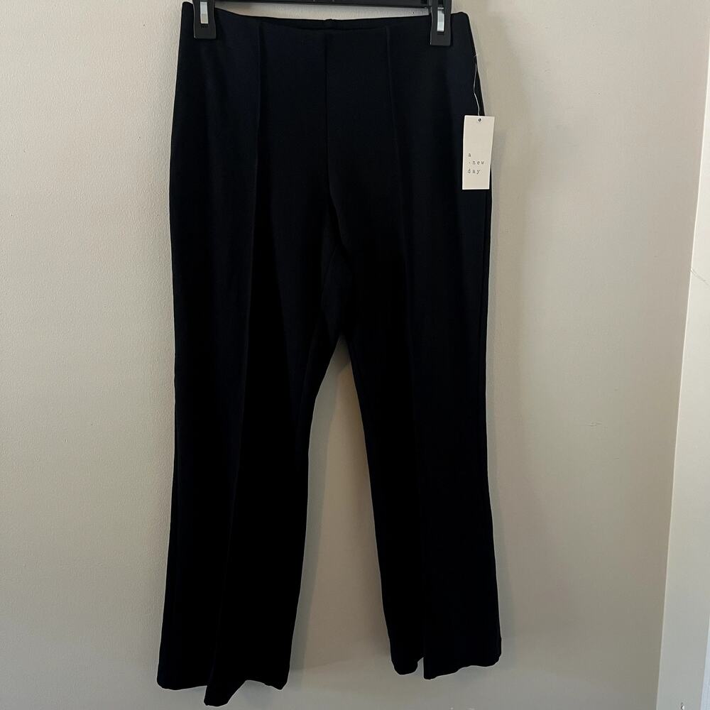 NWT A New Day Black Slack Stretchy Dress Pants Women's Small